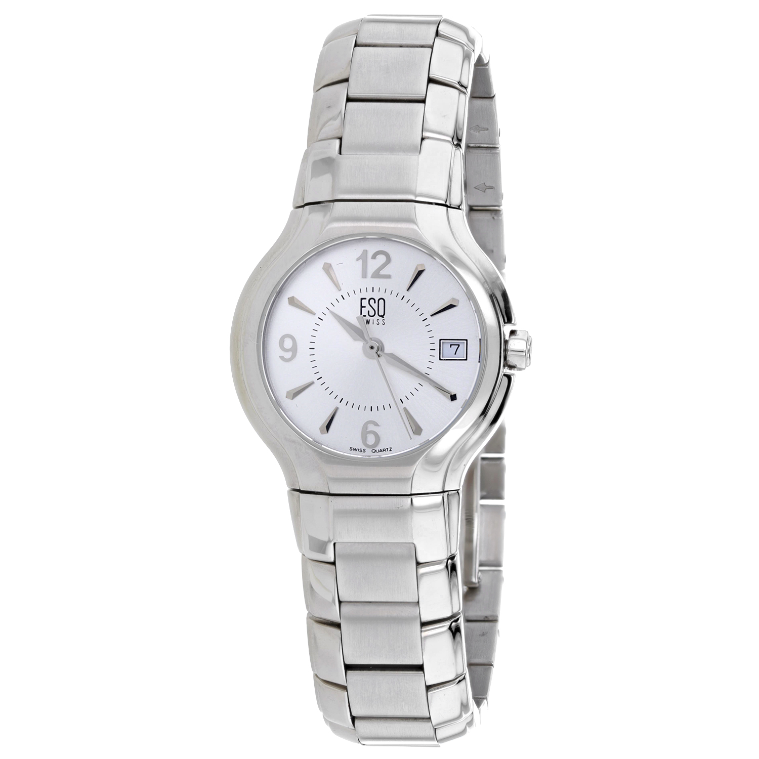 ESQ by Movado Silver Timepiece ESQ Movado Squadron Compass Stainless Steel 42mm Men main image 2