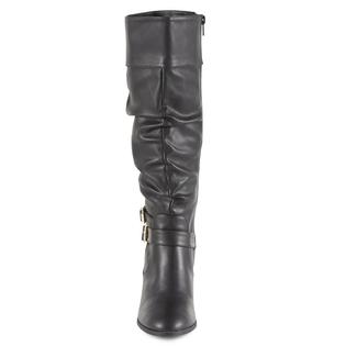 Jaclyn Smith Women's Dover Slouch Knee-High Tall Boot. Black or Brown. New