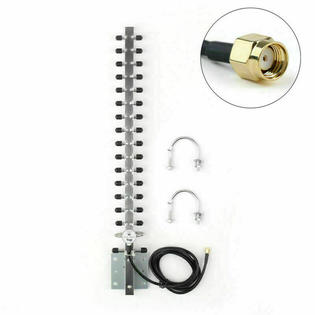 Artudatech W004-A034 2.4GHz 25DBI Yagi Wireless RP-SMA WiFi Antenna Fits  Modem PCI Card Router US