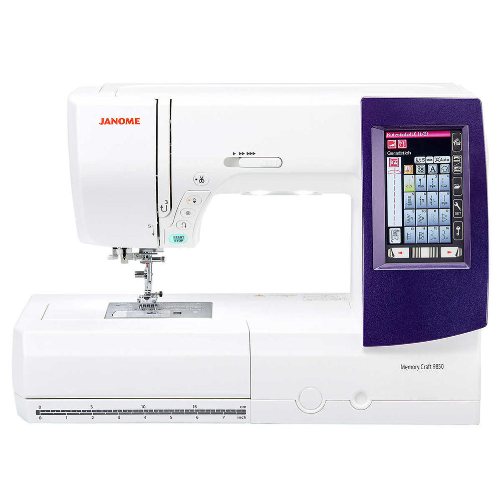 Janome Horizon Memory Craft 9850 Sewing & Embroidery Machine
