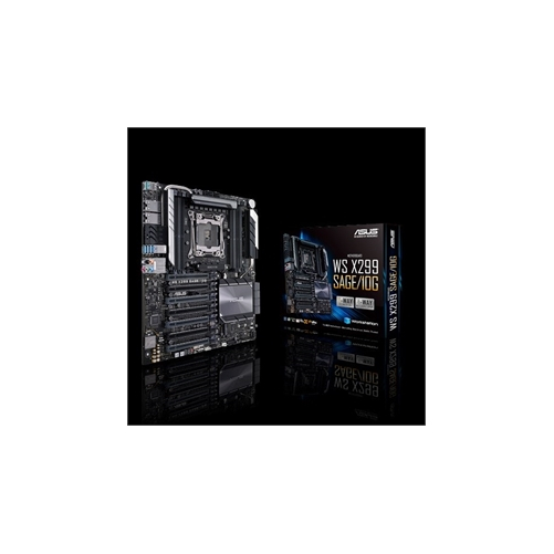 Asus Motherboard 8DIMM 128GB DDR4 Intel LGA 2066 CEB motherboard with quad-GPU support DDR4 4200MHz Dual Intel 10G LANs&cedil
