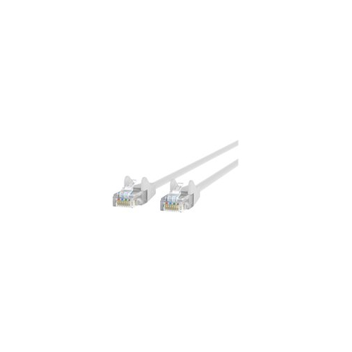 BELKIN - CABLES A3L980-05-WHT-S 5FTCAT6 WHITE SNAGLESS PATCH CABLE