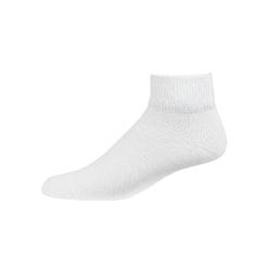 INTERLOPER White Diabetic Socks Womens Ankle Socks - Set of 3 Pairs - Diabetic Foot Comfort