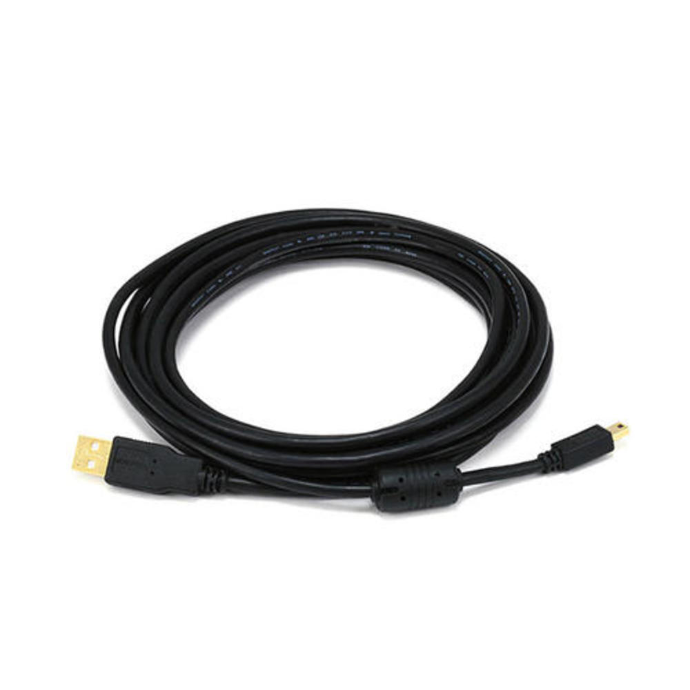 MONOPRICE, INC. 5450 USB 2 A M TO MINI-B MALE 28/24AWG 15FT