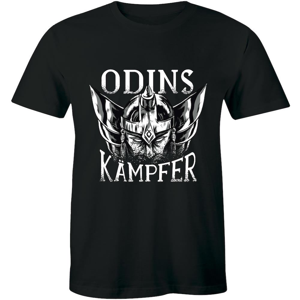 Half It Odins Kampfer Viking German Norse Mythology T-Shirt for Men