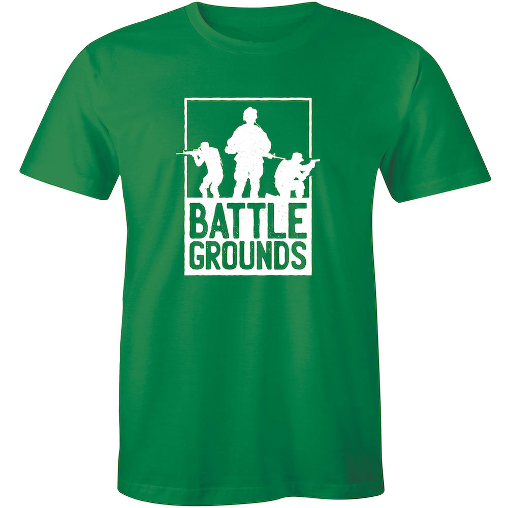 Half It Battle Grounds Squad Men's Printed Full Sleeve T-shirt