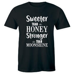 Half It Sweeter Than Honey Stronger Than Moonshine T-Shirt for Men