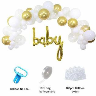 Qutechat Gender Neutral Baby Shower Balloon Decoration Set