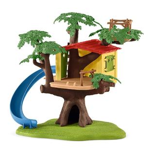 Schleich Kids Tree House Play Set Animal People Figures Farm Puppy Schleich Kids Tree House Play Set