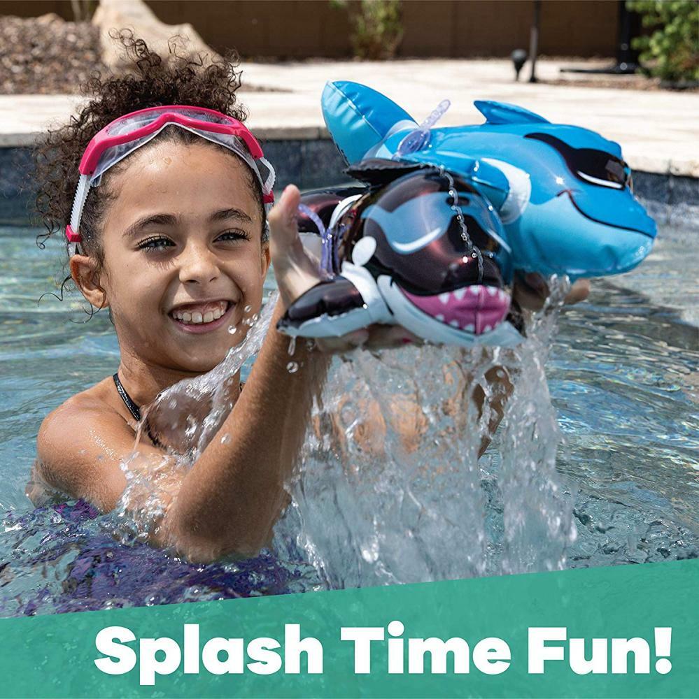 Game Kids Pool Toy Water Filled Whale Orca Dolphin Beach Swim