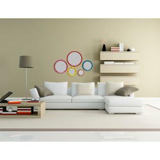 Elements 5 Piece Round Decorative Wall Mirror Set