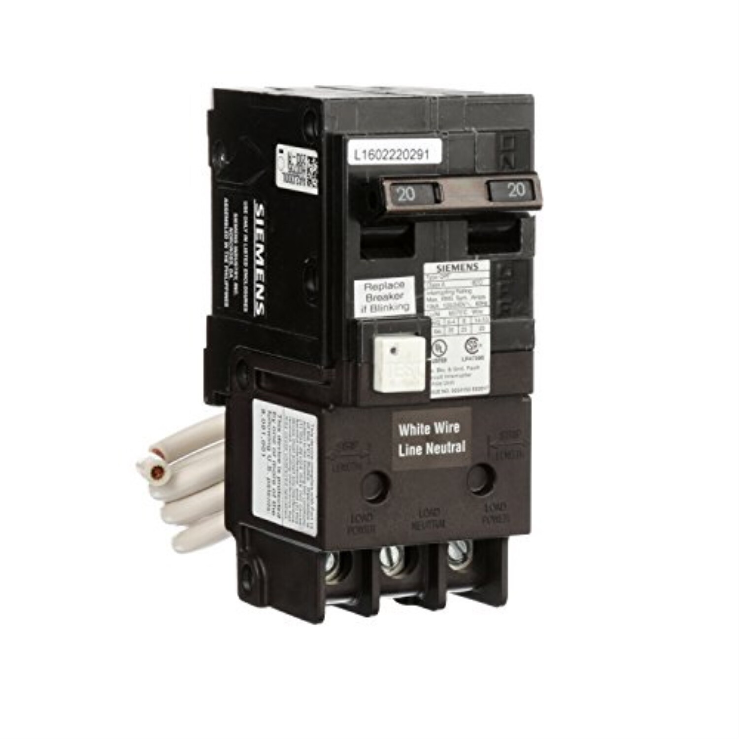 Siemens Qf220a Ground Fault Circuit Interrupter 20 Amp 2