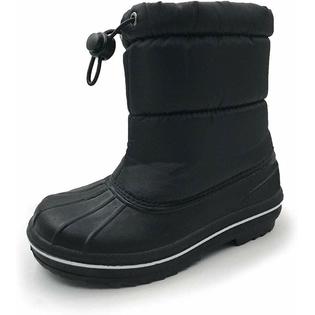 Amoji Boy Outdoor Winter Boots Girl Snow Shoes Waterproof For