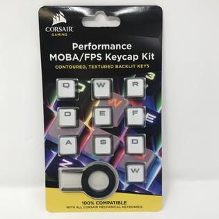 Corsair Ch Na Gaming Performance Fps Moba Key Kit White