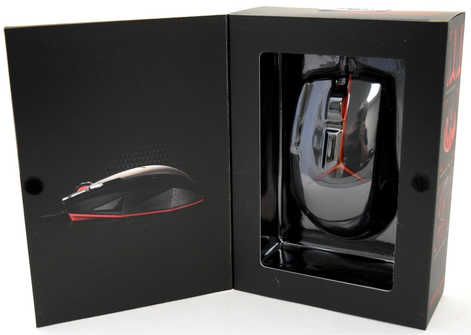 New Sealed Lenovo Gx30j34225 Y Gaming Precision Mouse Black Red Omron Customize