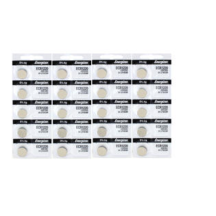 20 Pcs Energizer Cr1220 3v Lithium Ecr1220 1220 Dl1220 Coin Cell Battery Fresh