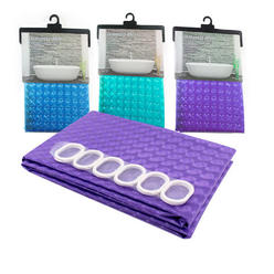 Heavy Weight Shower Curtain Liner With Suction Cups