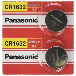 2 X Super Fresh Panasonic Cr1632 Ecr1632 Lithium Battery 3v Coin Cell Exp 2027