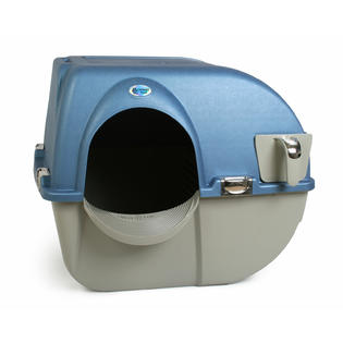 Omega Paw Premium Roll N Clean Self Cleaning Cat Litter Box Large
