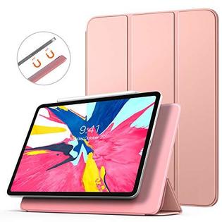 Timovo B07h7cn3zv Ipad Pro 11 Case Support Apple Pencil Pair Charging Strong Magnetic Cover Pink