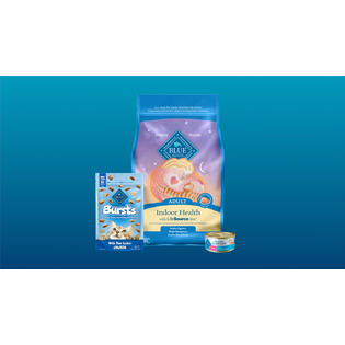 Blue Buffalo Indoor Health Natural Adult Dry Cat Food 3 Lb