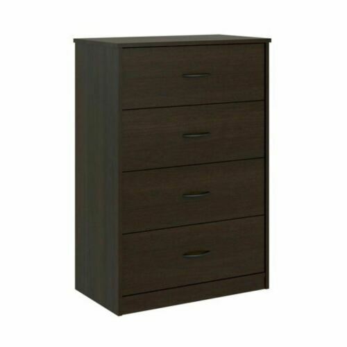 Ameriwood Home 4 Drawer Bedroom Indoor Storage Cabinet Dresser