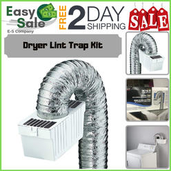 Indoor Dryer Vent Box Kit