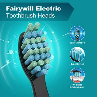 Marca Fairywill Electric Toothbrush Brush Head X 4 For Models Of Fw 917 Fw 507 Fw Marca Fairywill Electric Toothbrush Brush Head X 4 For Models Of Fw 917 Fw 507 Fw