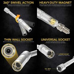 Thin Wall Extended Spark Plug Socket