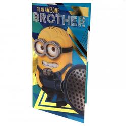 Illumination Entertainment Despicable Me 3 Minion Brother Birthday Card Ta2493