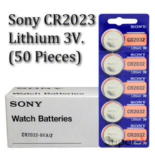 Sony Sony Cr 2032 3v Lithium Coin Battery Wholesale Price 50 Batteries Tracking