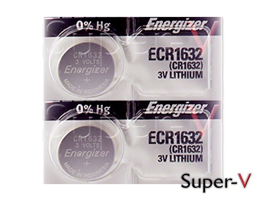 Energizer Cr1632 Ecr1632 3v Lithium Coin Batteries 2 Cells Tracking