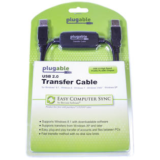 Usb Easy Tran Plugable Transfer Cable Compatible With Windows