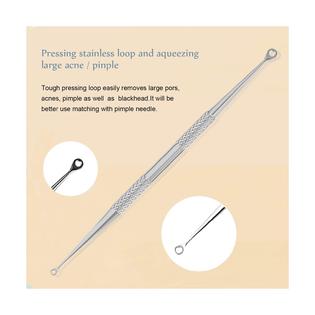 Skinosm Blackhead Remover 6 Pcs Pimple Popper Tool Kit Comedone Pimple Extra