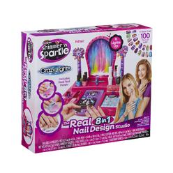 Cra Z Art Shimmer N Sparkle Real Light Up 8 In 1 Nail Design Studio