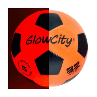 GlowCity Light Up LED Soccer Ball Blazing Red EditionGlows in The Dark with  GlowCity Light Up LED Soccer Ball Blazing Red EditionGlows in The Dark with