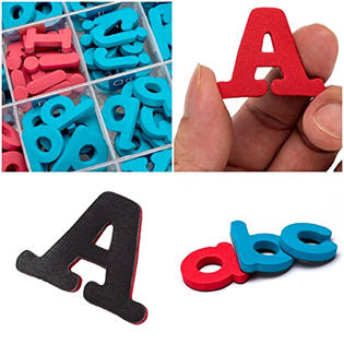 Gamenote Classroom Letters Kit Double Side Board Foam