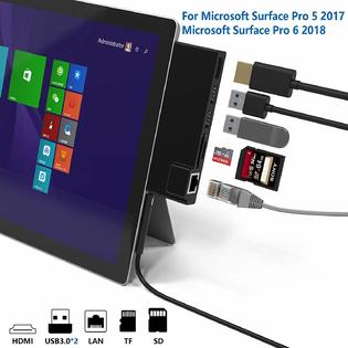 68x Cateck Microsoft Surface Pro 5 Pro 6 Usb 3 0 Hub Docking Station Dual Usb Card