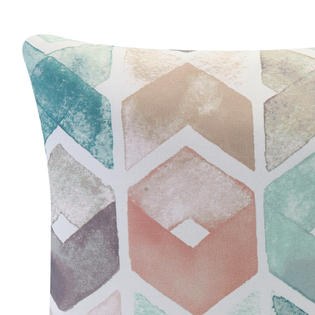 Better Homes Gardens Outdoor Toss Pillow Multi Color Chevron 2