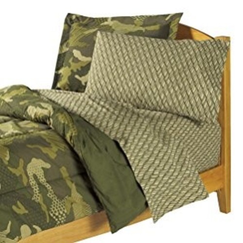 Dream Factory Camouflage Comforter Bedding Set Boys Military