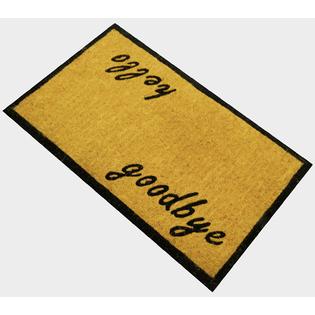 Envelor Home And Garden Handwoven Extra Thick Hello Goodbye Coco
