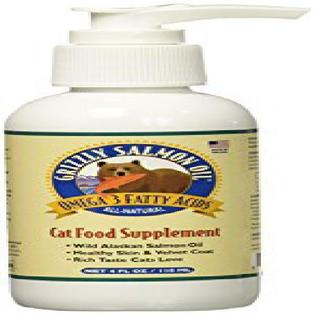 Grizzly Salmon Oil Supplement For Cats 4 Oz