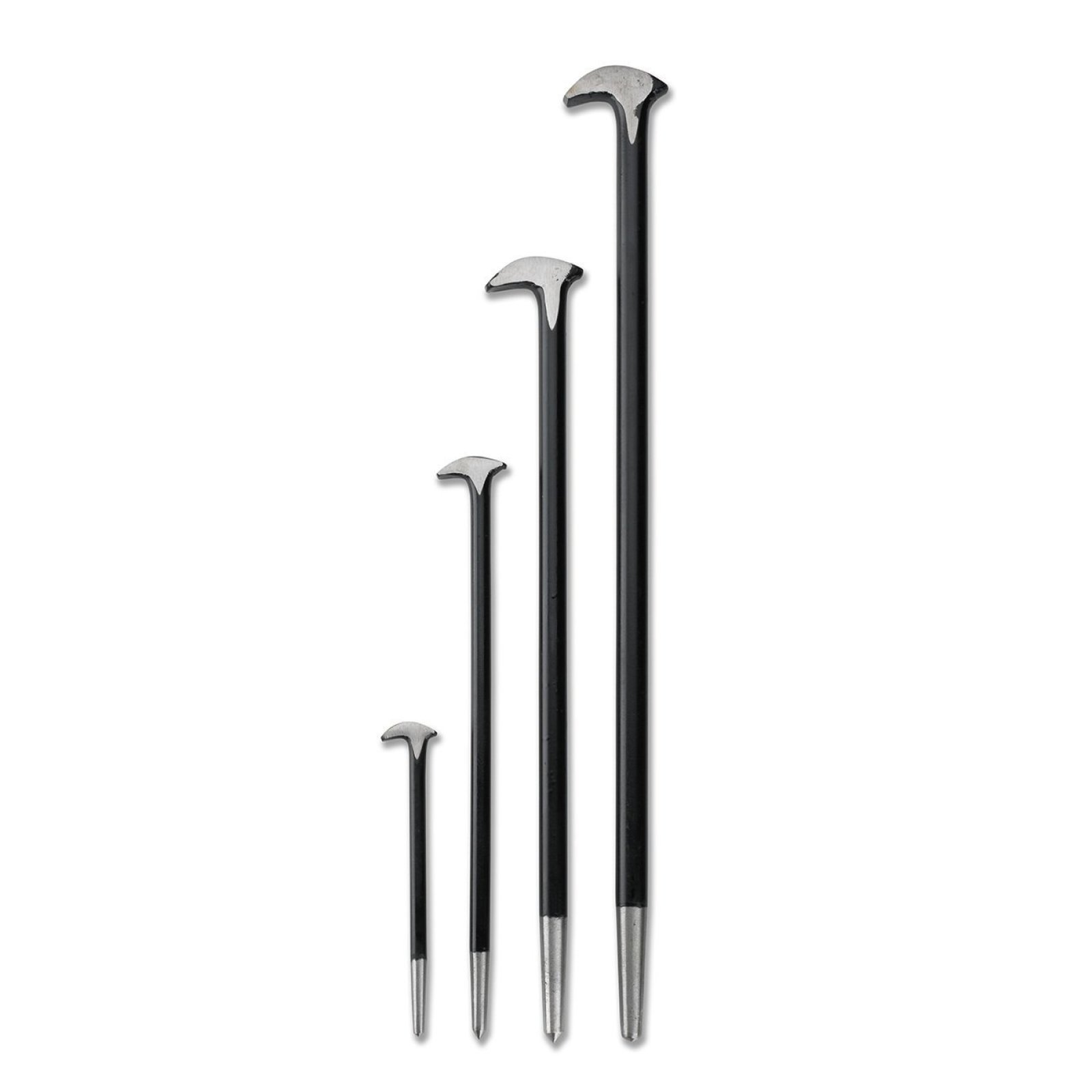 Tooluxe Rolling Head Lady Foot Pry Bar Set Snap On Heel Steel Wrecking Hand Tool Tools