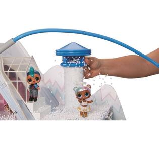 L O L Surprise Winter Disco Chalet Doll House With 95 Surprises