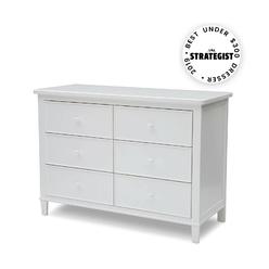 Delta Children Haven 6 Drawer Dresser White
