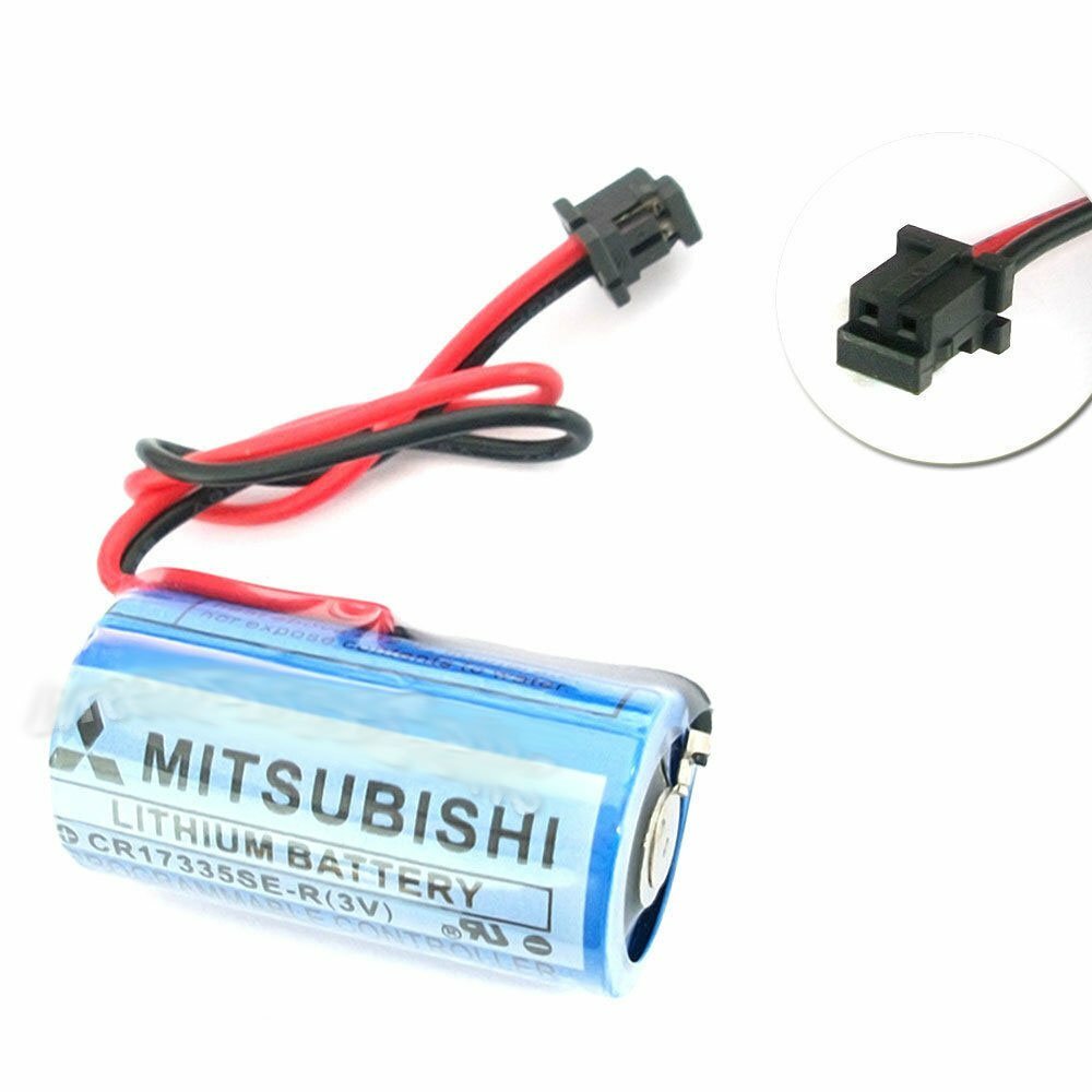 Mitsubishi Mitsubishi Cr17335se R Q02cpu Q6bat 1800mah Plc 3v With Plug Wire Us