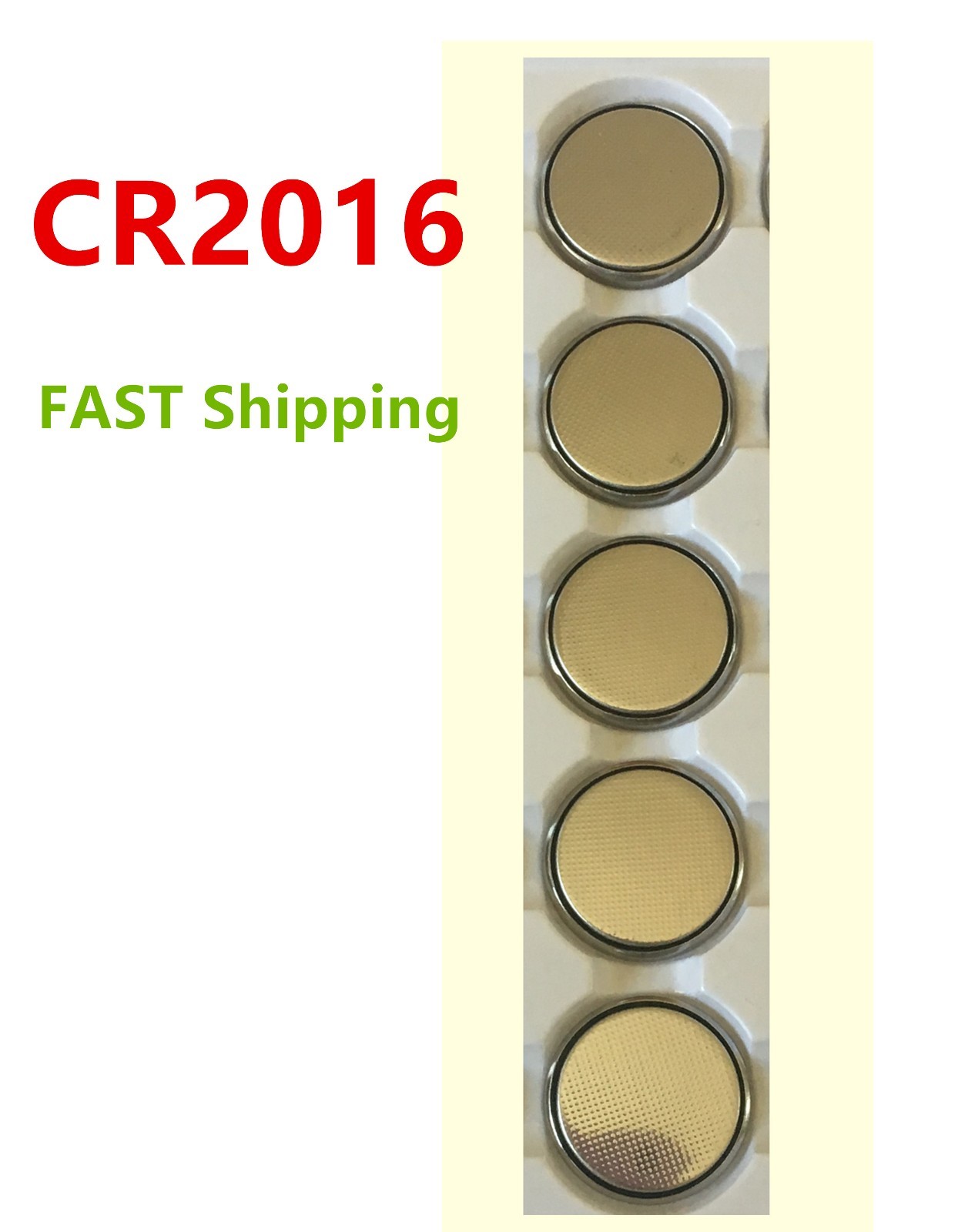 Eunicell Bs4s Cr2016 B100 100 Pieces Lot Cr2016 2016 Dl2016 Ecr2016 Bulk 3v Super Lithium Battery