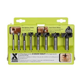 Ryobi Forstner Bit 8-Piece Set Clean Hole Precision Wood Ryobi Forstner Bit 8-Piece Set Clean Hole Precision Wood