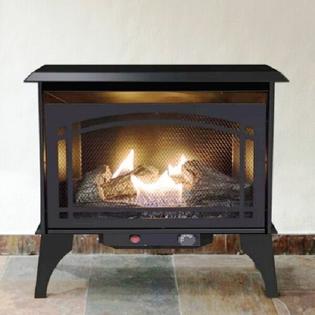 Gc Vent Free Gas Stove Heater Propane Cast Iron Fireplace Free