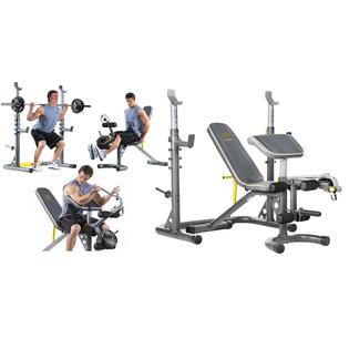 Ab Coaster Max Olympic Workout Bench Squat Rack Exercise Training